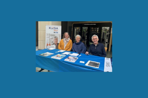 Silvère Desré, administrateur de KLESIA Mut’. A sa droite sur la photo, Aude Sinuvong et Laetitia Breteau, administratrices