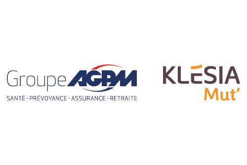 logos du Groupe AGPM et KLESIA Mut